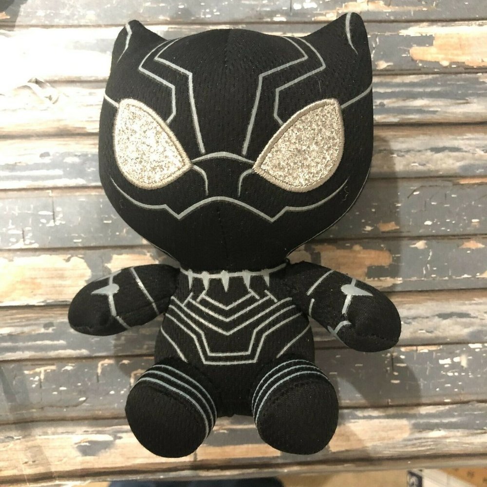 Ty Beanie Babies Marvel Black Panther Plush Stuffed Animal